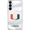 University of Miami White Jersey Galaxy A35 5G Skin